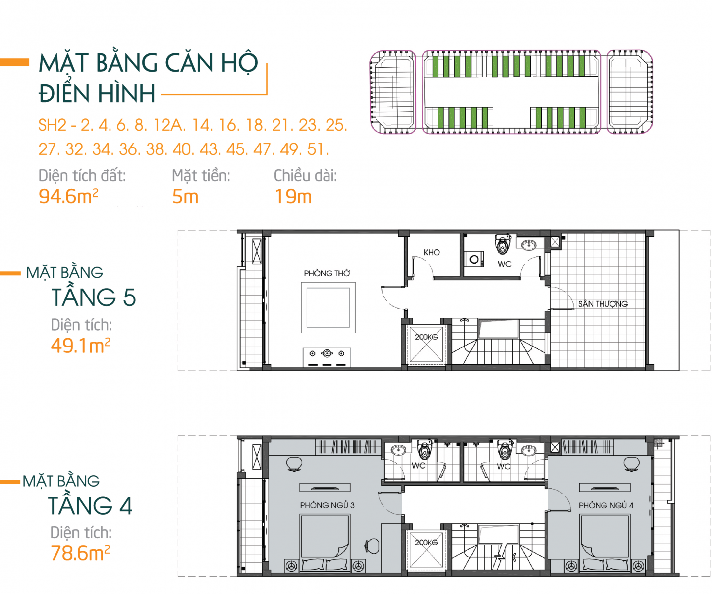Thiết kế căn hộ 94m2 bình minh garden